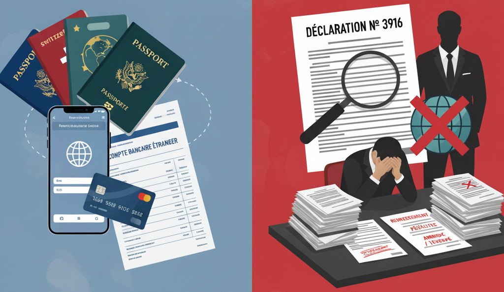Déclaration des comptes bancaires détenus à l’étranger