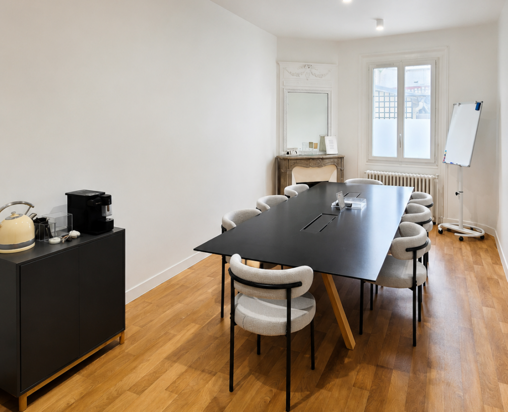 Salle de réunion du cabinet d’avocat fiscaliste à Paris